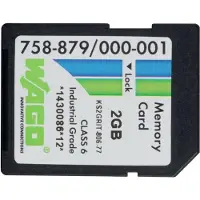 Wago 758-879/000-001: SD-geheugenkaart, SLC-NAND, 2 GB
