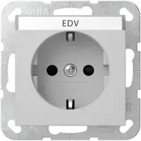 Gira stopcontact BSF, grijs, artikelnummer 4462015