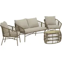 Venture Home Lipari bankstel beige.
