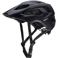 Agu XC - MTB Helm - Unisex - Zwart - 52-58cm - In-mould - Direct dial systeem - Verwisselbaar vizier - EN1078-norm