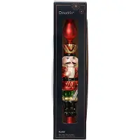 Ksd Piek glas d6h29cm rood
