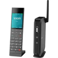 Snom Draadloze telefoon HM201 HD-Voice, 1 lijn, verborgen basis + handheld met kleurenscherm C3416HC