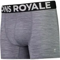 Mons Royale - Hold 'em Shorty Boxer - Merino-ondergoed L, grijs