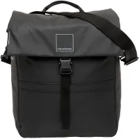 New Looxs Leeds Single - Enkele Fietstas - Afneembare Fietstas Enkel – Gerecycled materiaal - Geschikt voor Elektrische Fietsen – 19 liter - Zwart