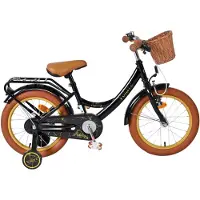 Volare Ashley Kinderfiets - Meisjes - 16 inch - Zwart