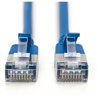 Digitus DK-1632-A-003S-B-10, 0,3 meter, Cat6a, F/FTP (FFTP), RJ-45, RJ-45, blauw