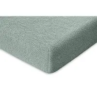 Eleganzzz Hoeslaken Teddy Pluche 35cm Hoekhoogte - jade 80/90x200cm