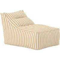 Venture Home Redang loungestoel zitzak geel.