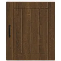 vidaXL Keukenplanken, 2 stuks, Lucca, bruin eikenlook, houtvezel