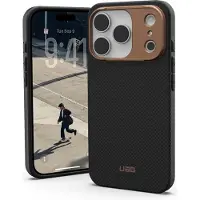 Uag Fibr Armr Kevlar Backcover met MagSafe voor de Apple iPhone 17 Pro - Graphite / Bronze