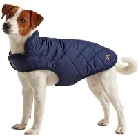 Rosewood Joules badjas voor heren, Joules hondenjas, gewatteerd, marineblauw
