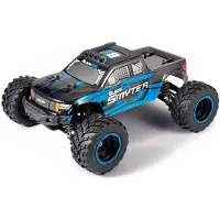 Blackzon - Smyter MT 1/12 4WD Electric Monster Truck - Blue (540111)