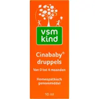 Vsm Cinababy kind 0-4 maanden 10 ml