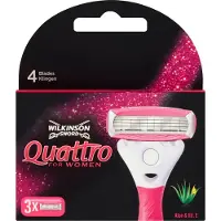 Wilkinson Sword Quattro For Women Scheermesjes - 4 Stuks