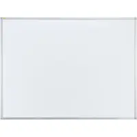 Franken Whiteboard X-tra!Line, wandmontage in staand en liggend formaat, frame van wit gelakt staal en aluminium, magnetisch, opbergbak, B 1500 x H 1000 mm