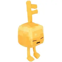 JINX Minecraft Dungeons Mini Crafter Gold Key Sleeping Golem Plush (4.5 inch)