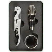Kikkerland Wine Kit-6.25x4x0.75 Inches Gereedschapsset