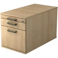 Hjh OFFICE PRO SIGNA TC20 BM - Rolcontainer Hout Eiken met ophangsysteem Metalen handgreep