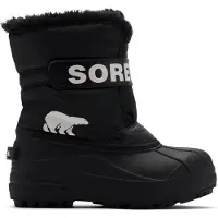 Sorel - Après-skischoenen - Little Kids Snow Commander Black Sea Salt voor Unisex - Kindermaat 30 - Zwart