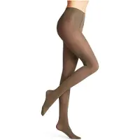 Falke Pure Matt eenkleurig materiaal ondoorzichtig 50 DEN panty dames groen - maat L