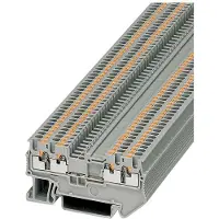 Phoenix Contact 3208199 Doorgangsklem 3.5 mm Spanveer Zwart 50 stuk(s) Piece