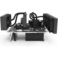 Streacom BC1 V2, Open case, PC, Titanium, XL-ATX, EATX, Mini-ATX, Micro ATX, Mini-ITX, Aluminium, RVS, 32 cm