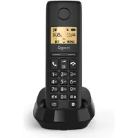 Gigaset Pure 100 DECT Clip Eco bw, Telefoon, Zwart