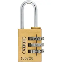 ABUS 165/20 met slot-tag combinatieslot