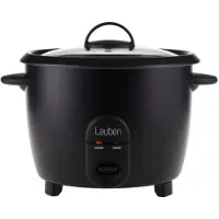 Lauben LBNRC600BC Reiskocher 0.6l 600BC multifunction mattschwarz retail