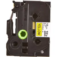 Brother TZe-FX641 Tape Zwart op geel (18 mm)