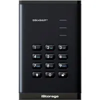 ISTORAGE diskAshur3 HDD, 1 TB, 2,5", 3.2 Gen 1 (3.1 Gen 1), zwart