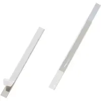 Durable Etikethouder 801519 Klevend Transparant 200 x 15 mm 10 Stuks