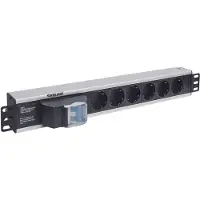 Intellinet 711432 Steckdosenleiste 6fach 1.6m Anschlussk. schw.