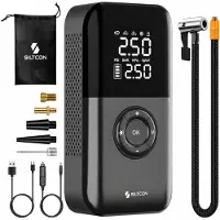 Siltcon Bandenpomp Elektrische - 10.8Bar - 35l/min - 8500mAh Powerbank