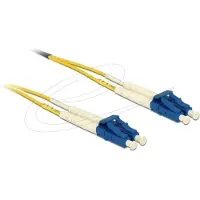 DeLOCK Optical Fiber Cable LC Duplex to LC Duplex singlemode OS2 25 m