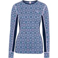 Kari Traa - Women's Rose L/S 2.0 - Merino-ondergoed S, blauw
