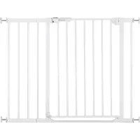 Hauck Clear Step Autoclose 2 Traphekje met 9 cm verlengstuk - 96 t/m 101 cm - Wit
