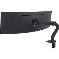 Ergotron HX Arm Desk Mount HD Tafelbeugel voor monitor Aantal monteerbare displays: 1 Display(s) 38,1 cm (15) - 124,5 cm (49) Zwart Draaibaar, In hoogte