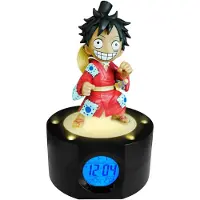 Teknofun One Piece wekker met lichtfunctie, Ruffy, 18 cm