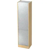 Hjh OFFICE PRO SIGNA R50 RE - Esdoorn/Zilver Roldeurkast Hoogte van de map | 5 OH Rail handvat (kunststof)