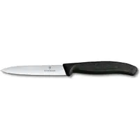 Victorinox Schilmesje glad+kartel zwart 10cm