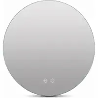 Sensahome - 70CM Ronde Badkamerspiegel Frameloos met LED Verlichting - Dimbaar - Anti-Condens - 2700K/4500K/6400K - Warm/Neutraal/Koud Wit - 70CM