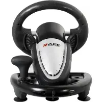 SPIRIT OF GAMER Race Stuur – Geschikt voor PS4/PS3/Xbox One/Pc/Race Stuur – Race Stuur met Pedalen – Stevige Bevestiging – Race Stuur met Handschakelaar – 180 Graden Stuurhoek – Zwart