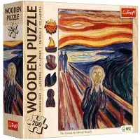 Trefl Puzzel - Houten puzzel van 200 - Schreeuw - 20252