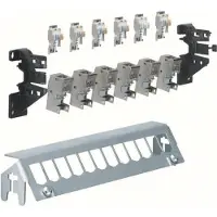 Hager FZ12MM Netwerkpatchpaneel CAT 6A Deels ingericht