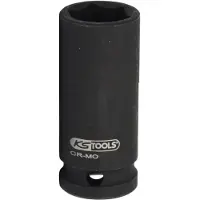 Ks Tools 1.1/2" zeshoekige krachtaansluiting, lang, 75 mm (515.2170)