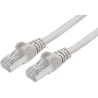 PremiumCord SP6FTP150, 15 meter, Cat6, F/UTP (FTP), RJ-45, RJ-45, grijs