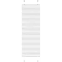 vidaXL Plissé rolgordijn 50x150 cm stofbreedte 49,4 cm polyester wit