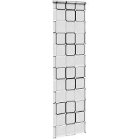 vidaXL Douchegordijn, 100x240 cm, stofbreedte 96 cm