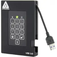 Apricorn Aegis Padlock Fortress - Disque SSD - 256 Go - USB 3.0